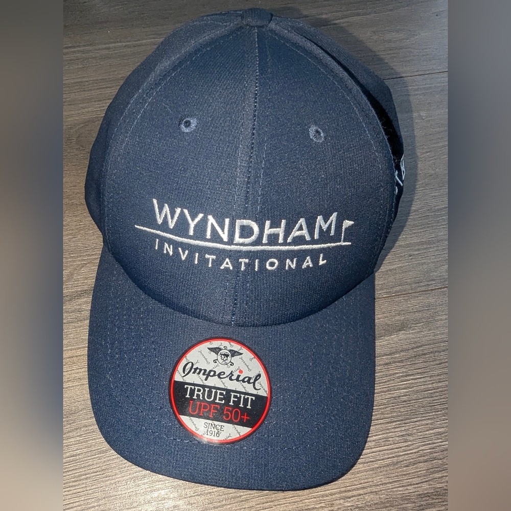Wyndham Invitational sizable cap/hat Imperial Brand Blue